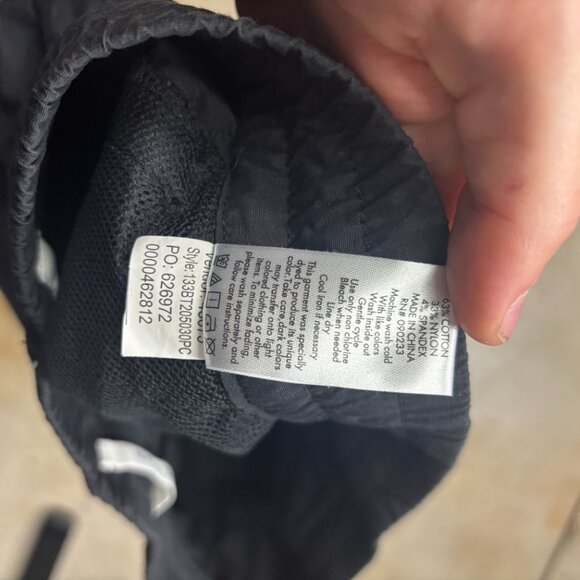 PacSun Cargo Pants Mens Large Nylon Lightweight Outdoors - Picture 9 of 9